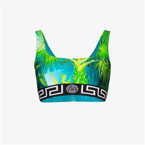 Versace Jungle Print Sports Bra 